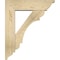 Ekena Millwork Olympic Traditional Rough Sawn Bracket w/ Offset Brace, Douglas Fir, 6"W x 20"D x 24"H BKT0604X20X24OLY01RDF - alternate 3